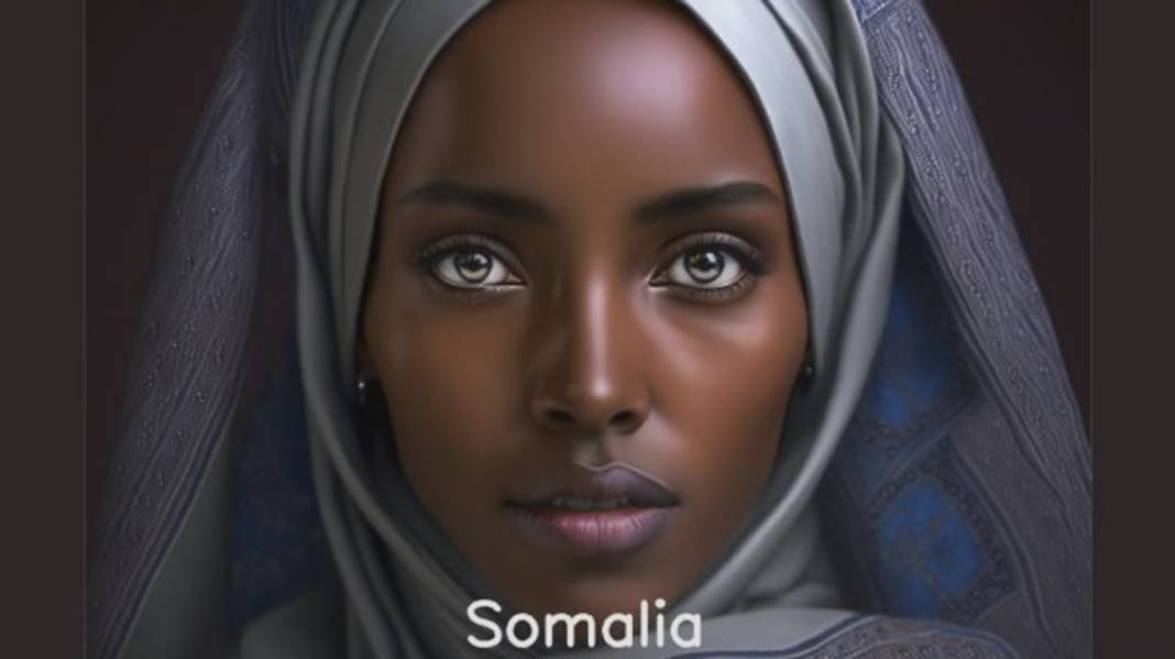 Yapay zekaya "Ülkeler güzel kadınlar olsaydı nasıl görünürlerdi?" diye sordular; işte sonuç! 20